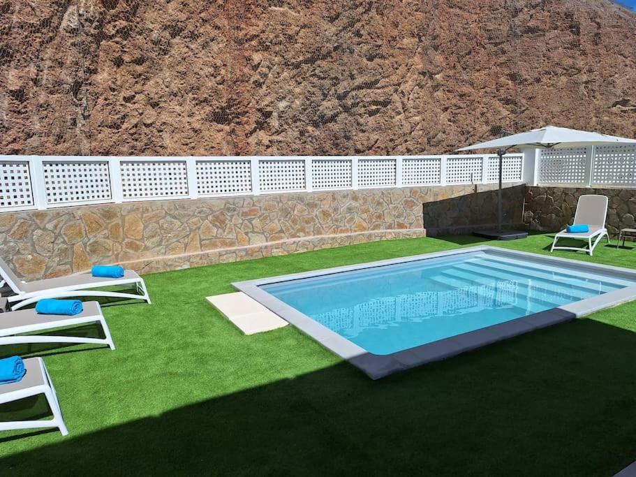 Malibu Mogan Secret Pool Villa - Piscina Privada Y Climatizada - Exclusive Heated Pool 拉普拉亚蒂陶洛 外观 照片