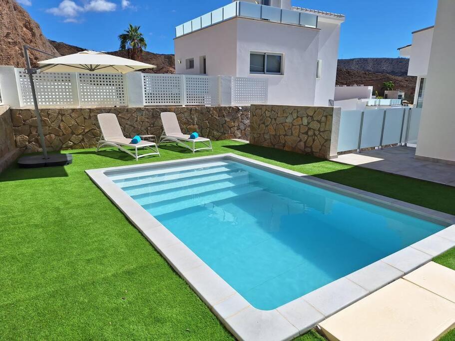 Malibu Mogan Secret Pool Villa - Piscina Privada Y Climatizada - Exclusive Heated Pool 拉普拉亚蒂陶洛 外观 照片