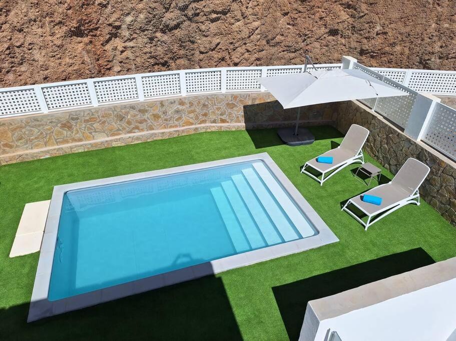 Malibu Mogan Secret Pool Villa - Piscina Privada Y Climatizada - Exclusive Heated Pool 拉普拉亚蒂陶洛 外观 照片